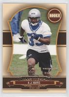 Rookie - A.J. Davis #/100