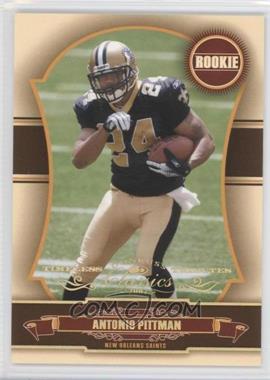 2007 Donruss Classics - [Base] - Timeless Tributes Gold #169 - Rookie - Antonio Pittman /25