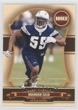 2007 Donruss Classics - [Base] - Timeless Tributes Gold #246 - Rookie - Brandon Siler /25