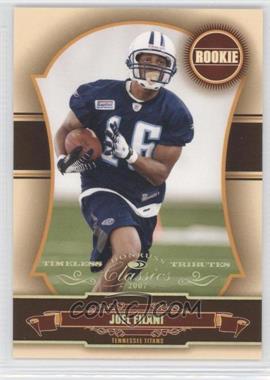 2007 Donruss Classics - [Base] - Timeless Tributes Gold #259 - Rookie - Joel Filani /25