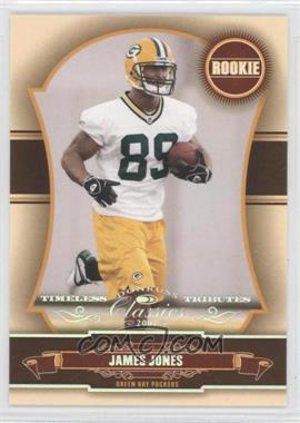 2007 Donruss Classics - [Base] - Timeless Tributes Silver #185 - Rookie - James Jones /50