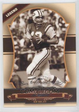 2007 Donruss Classics - [Base] #129 - Legend - Joe Namath /999