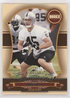 2007 Donruss Classics - [Base] #195 - Rookie - Zach Miller /1499