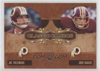 Joe Theismann, John Riggins #/1,000