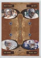 Roger Staubach, Bob Hayes, Troy Aikman, Michael Irvin #/250