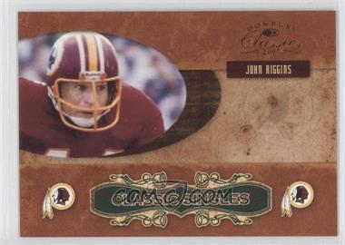 2007 Donruss Classics - Classic Singles #CS-21 - John Riggins /1000