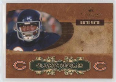 2007 Donruss Classics - Classic Singles #CS-27 - Walter Payton /1000