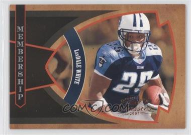 2007 Donruss Classics - Membership #M-18 - LenDale White /1000