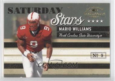 2007 Donruss Classics - Saturday Stars - Gold #SS-13 - Mario Williams /100