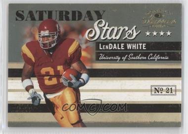 2007 Donruss Classics - Saturday Stars - Gold #SS-8 - LenDale White /100