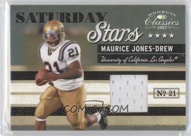 2007 Donruss Classics - Saturday Stars - Jerseys #SS-10 - Maurice Jones-Drew /250