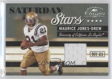 2007 Donruss Classics - Saturday Stars - Jerseys #SS-10 - Maurice Jones-Drew /250