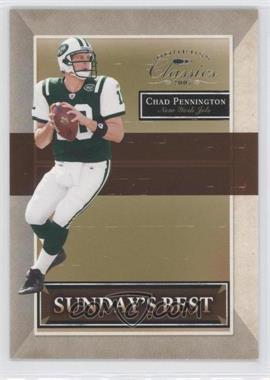 2007 Donruss Classics - Sunday's Best - Silver #SB-25 - Chad Pennington /250