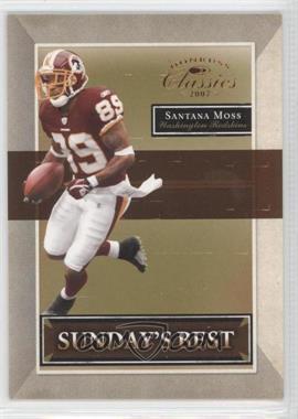 2007 Donruss Classics - Sunday's Best #SB-23 - Santana Moss /1000