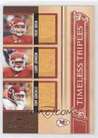 Trent Green, Larry Johnson, Tony Gonzalez #/1,000