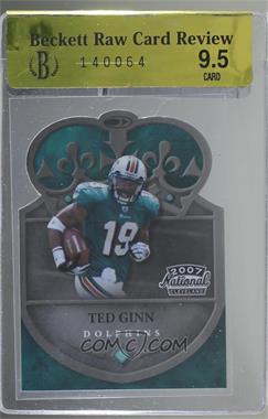 2007 Donruss Crowns National Convention - [Base] #5 - Ted Ginn Jr. [BRCR 9.5]