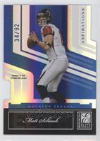 Matt Schaub #/92