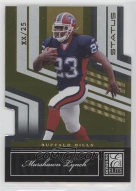 2007 Donruss Elite - [Base] - National Convention Samples Gold Status Die-Cut #172 - Marshawn Lynch /25 [EX to NM]