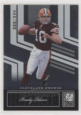 2007 Donruss Elite - [Base] - National Convention Samples #113 - Brady Quinn /599