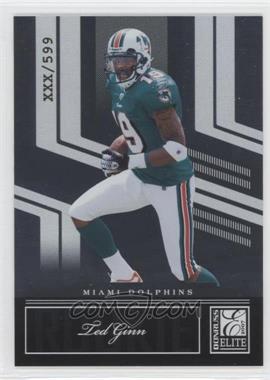 2007 Donruss Elite - [Base] - National Convention Samples #192 - Ted Ginn /599