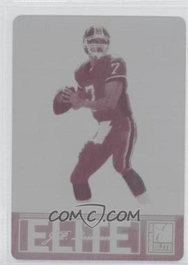 2007 Donruss Elite - [Base] - Printing Plate Magenta #11 - J.P. Losman /1