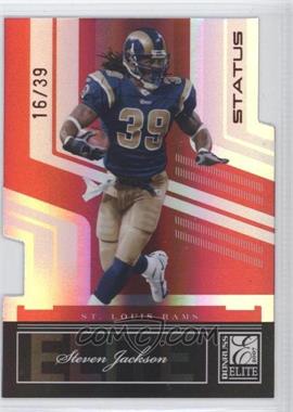 2007 Donruss Elite - [Base] - Status Die-Cut #90 - Steven Jackson /39