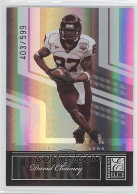 2007 Donruss Elite - [Base] #130 - David Clowney /599