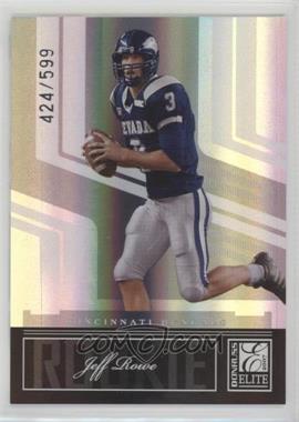 2007 Donruss Elite - [Base] #154 - Jeff Rowe /599