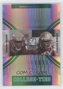 2007 Donruss Elite - College Ties - Green #CT-16 - Lorenzo Booker, Anquan Boldin /800