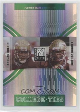 2007 Donruss Elite - College Ties - Green #CT-16 - Lorenzo Booker, Anquan Boldin /800