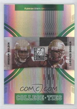 2007 Donruss Elite - College Ties - Green #CT-16 - Lorenzo Booker, Anquan Boldin /800