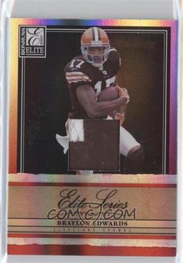 2007 Donruss Elite - Elite Series - Jerseys Prime #ES-21 - Braylon Edwards /99