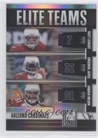 Matt Leinart, Edgerrin James, Anquan Boldin #/800