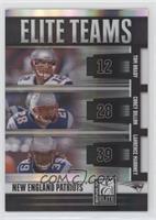 Tom Brady, Corey Dillon, Laurence Maroney #/800