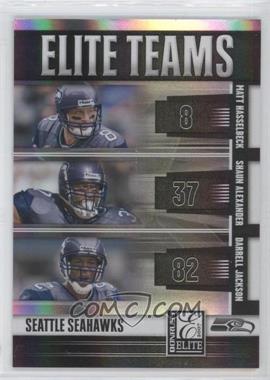 2007 Donruss Elite - Elite Teams - Black #ET-20 - Matt Hasselbeck,  Shaun Alexander, Darrell Jackson /800