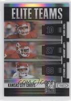 Trent Green, Larry Johnson, Tony Gonzalez #/800