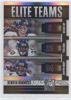 Jay Cutler, Mike Bell, Javon Walker #/800