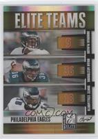 Donovan McNabb, Brian Westbrook, Donte' Stallworth #/200