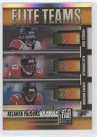 Alge Crumpler, Jerious Norwood, Michael Vick #/200