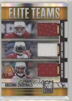 Matt Leinart, Edgerrin James, Anquan Boldin #/99