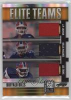 J.P. Losman, Willis McGahee, Lee Evans #/99