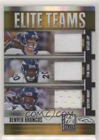 Jay Cutler, Mike Bell, Javon Walker [EX to NM] #/99