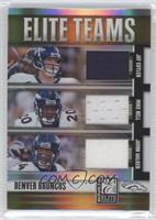 Jay Cutler, Mike Bell, Javon Walker #/99