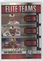 Alex Smith, Frank Gore, Vernon Davis [EX to NM] #/400