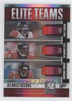 Alge Crumpler, Jerious Norwood, Michael Vick #/400