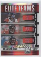 Alge Crumpler, Jerious Norwood, Michael Vick #/400