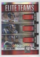 Marc Bulger,, Steven Jackson, Torry Holt #/400