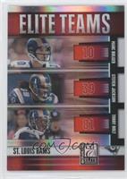 Marc Bulger,, Steven Jackson, Torry Holt #/400