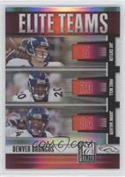 Jay Cutler, Mike Bell, Javon Walker #/400