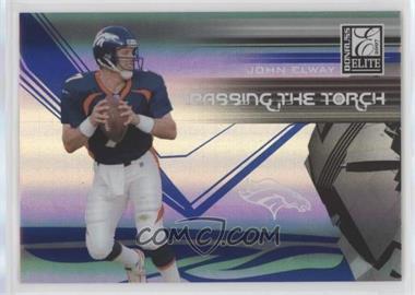 2007 Donruss Elite - Passing the Torch - Blue #PT-27 - Jay Cutler, John Elway /200